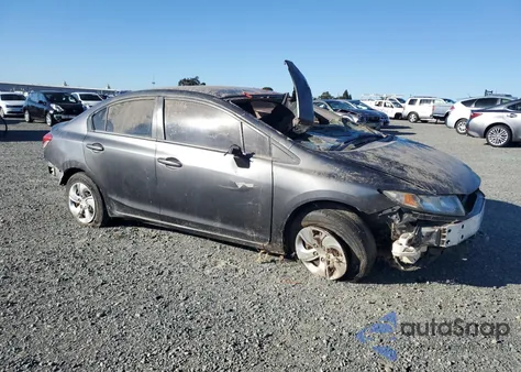 2013 Honda Civic Lx from USA, damaged, VIN 19XFB2F5XDE286942